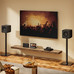 SOPORTE UNIVERSAL AISENS SUELO ALTAVOCES NEGRO