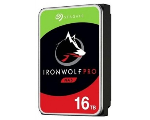 DISCO SEAGATE IRONWOLF PRO 16TB 3.5 SATA 6GB/S