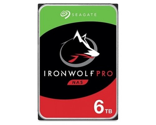 DISCO SEAGATE IRONWOLF PRO 6 TB 3.5 SATA 6GB/S