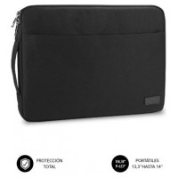 FUNDA PORTATIL SUBBLIM URBAN LAPTOP SLEEVE 13,3-14" BLACK