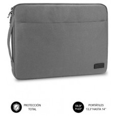 FUNDA PORTATIL SUBBLIM URBAN LAPTOP SLEEVE 13,3-14" GREY