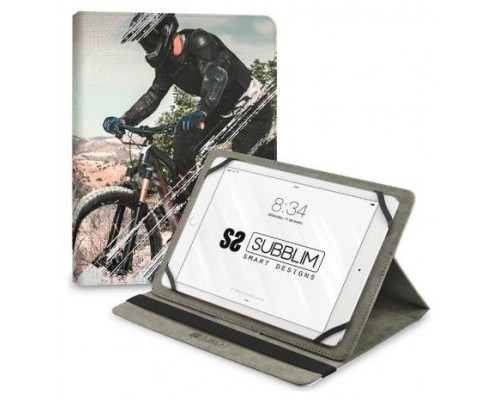 FUNDA TABLET SUBBLIM TRENDY CASE BIKER 11"