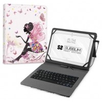 FUNDA TABLET SUBBLIM KEYTAB USB 11" HADAS