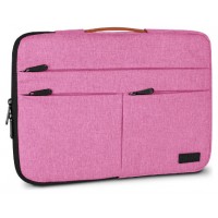 FUNDA PORTATIL SUBBLIM AIR PADDING 360 SLEEVE 13,3-14" PINK