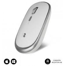 RATON SUBBLIM WIRELESS MINI MOUSE SILVER