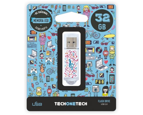 PENDRIVE TECH1TECH-MUSIC D 32GB