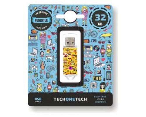 PENDRIVE TECH1TECH-EMOJIS 32GB