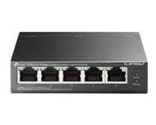 SPLITTER POE TP-LINK 5-PORT 10/100 MBPS DESKTOP SWITCH WITH 4-PORT POE