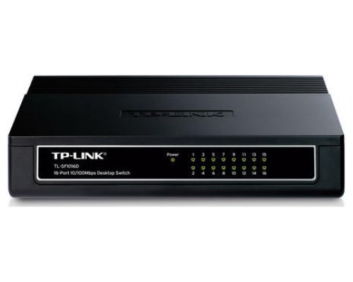 SWITCH TP-LINK TL-SF1016D 16 PORT 10/100