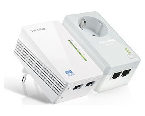 POWERLINE WIFI TP-LINK AV600 KIT 2 UDS