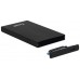 CAJA EXTERNA TOOQ TQE-2527B 2,5" 9,5 MM SATA USB 3.0 NEGRA