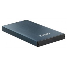 CAJA EXTERNA TOOQ TQE-2527PB 2,5" 9,5 MM SATA USB 3.0/3.1 AZUL