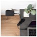 SOPORTE MESA TOOQ PANT. GIRA INCLI 2 BRAZOS 17-32 NEGRO