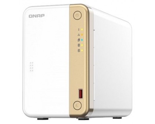 NAS QNAP TS-262-4G 2 BAHIAS N4505 BLANCO