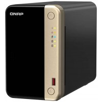 QNAP TS-264 NAS TORRE ETHERNET NEGRO ORO N5095