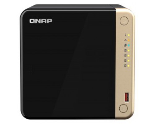 NAS QNAP TS-464-8G TORRE ETHERNET NEGRO N5095