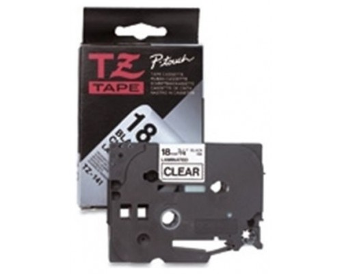 CINTA BROTHER LAMINADA TZE-S241BLANCA NEGRA 18MM 8M-DI4 CINTA BROTHER LAMINADA TZE-S241BLANCA NEGRA 18MM 8M