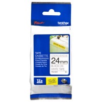 CINTA BROTHER SUPERADHESIVA 24MM BLANCA NEGRO-5DI CINTA BROTHER SUPERADHESIVA 24MM BLANCA NEGRO