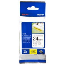 CINTA BROTHER SUPERADHESIVA 24MM BLANCA NEGRO-DI5 CINTA BROTHER SUPERADHESIVA 24MM BLANCA NEGRO