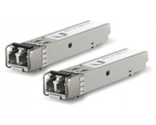 MODULO SFP+ UBIQUITI UF-MM-10G UFIBER TRANSCEIVER MULTIMODO 10G (PACK 2 UND)