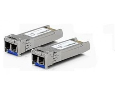 MODULO SFP+ UBIQUITI UF-SM-10G UFIBER TRANSCEIVER MONOMODO 10G (PACK 2 UND)