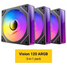 VENTILADOR CPU ANTEC VISION ARGB 3X VENT 120MM RGB NEGRO