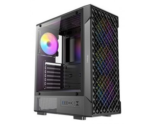 CAJA ANTEC VX-320 ATX 4 VENTILADORES ARGB NEGRA