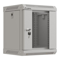 ARMARIO LANBERG MURAL RACK 10" 6U/300X300 FLAT PACK GRIS PUERTA CRISTAL