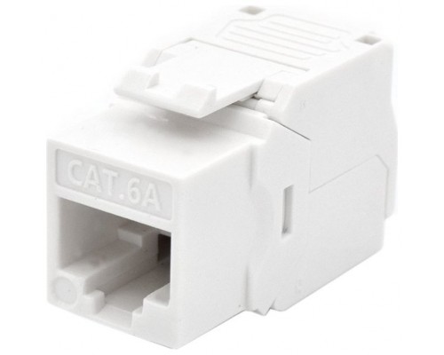 PRESA KEYSTONE WP CAT.6A UTP, TOOLLESS, COLOR BLANCO